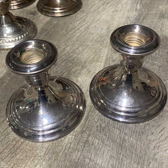 Set of vintage candleholders - Picture 8 of 11